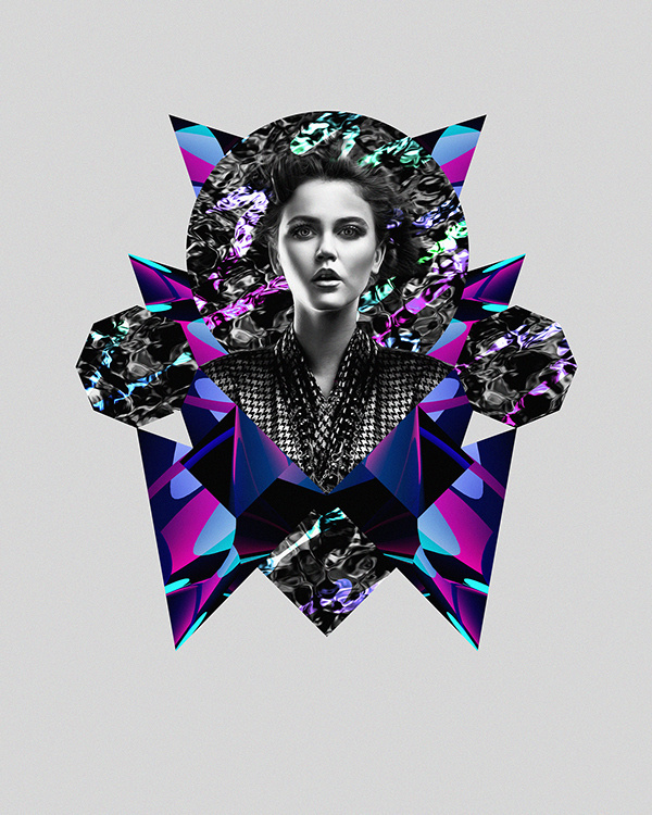 Power #matthews #design #graphic #texture #collage #3d #logs #digiatl