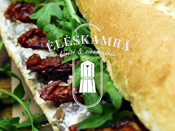 ÉLÉSKAMRA Coffee #coffee #logo #sandwich #budapest