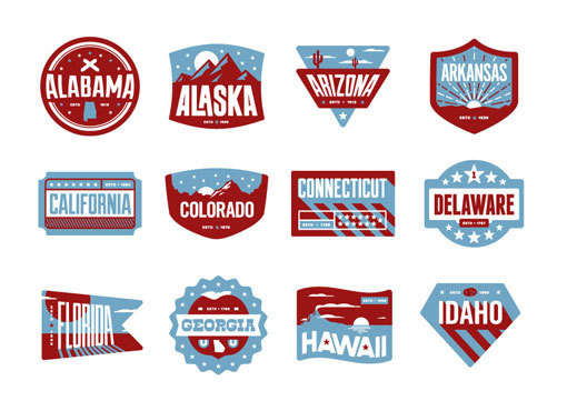 Floorpass #badges #states #crests