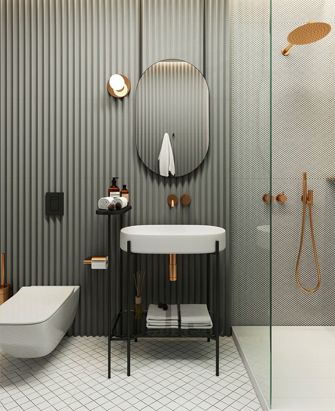 Bathroom Trends 2021 / 2022 – Designs, Colors and Tile Ideas - #bathroom #trends #design #2021