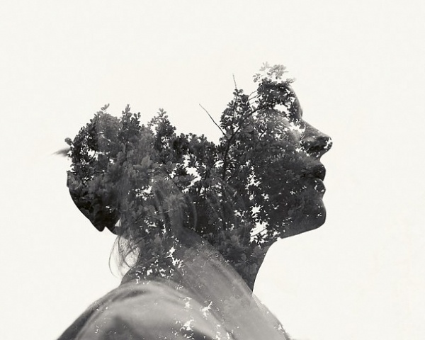 Multiple Exposure Portraits | koikoikoi #designer #graphic #exposure #photography #double #relander #christoffer