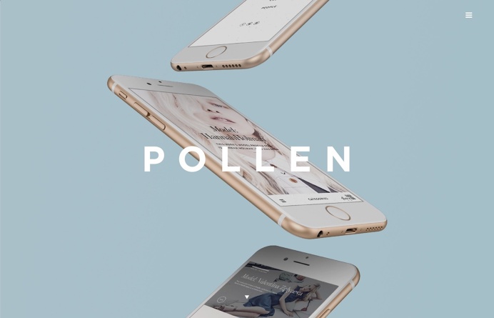 Pollen, inspiration N°413 published on The Gallery in date September 30th, 2015. #website
