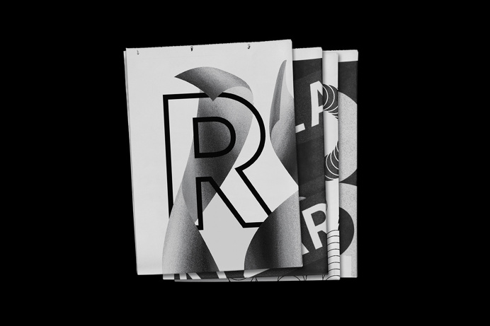typography font minimal black white design designer letter letters experimentation modern beauty beautiful mindsparkle mag