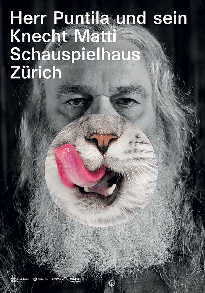Studio Geissbühler, Zurich Schauspielhaus poster