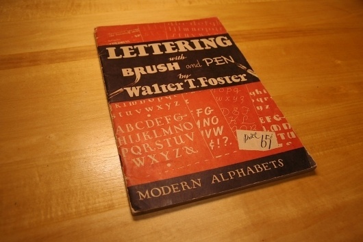 All sizes | Vintage Lettering Book | Flickr - Photo Sharing! #cover #type #lettering #book