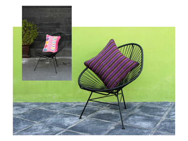 Adela on Behance #mexico #chair #furniture #textile #adela #object