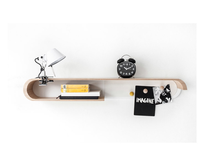 The Rafa Kids mini shelving unit is versatile and interesting, you can customise and use it in many ways. #productdesign #industrialdesign #