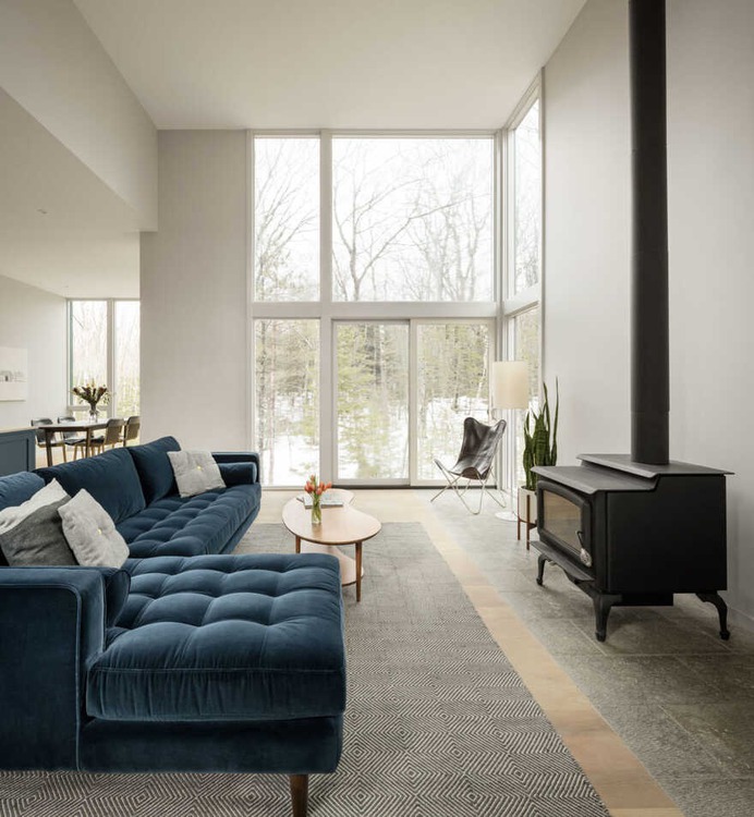 living room, Portland / Caleb Johnson Studio