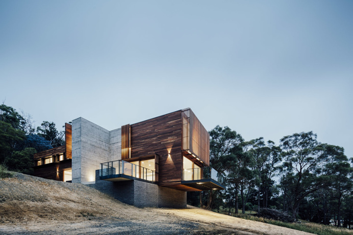 Wooden facade brings warmth and naturalness: Invermay House