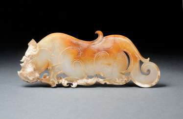 POWERFUL TIGER HU, A COUNTER TO THE TIGER IN THE FOGG ART MUSEUM AND THE FREER GALLERY OF ART