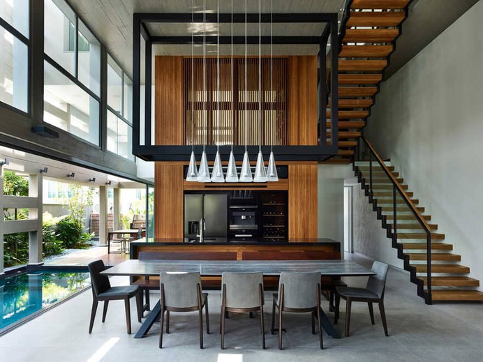 dining room, HYLA Architects