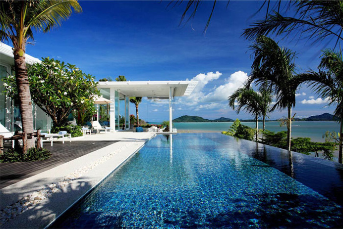 Oceanfront beach house with Unique Panorama in Phuket