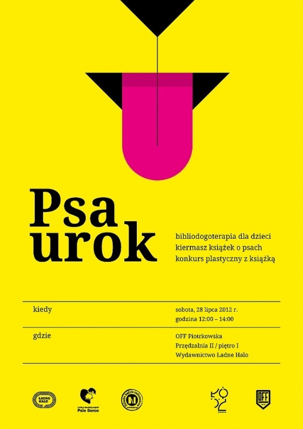 Psa urok | Flickr - Photo Sharing! #polish #dog #print #poster #layout #typography
