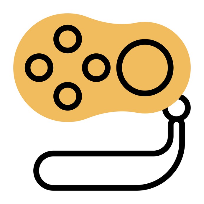 See more icon inspiration related to game console, game controller, gamepad, video game, gaming, controller, electronics, console, joystick, bluetooth and technology on Flaticon.