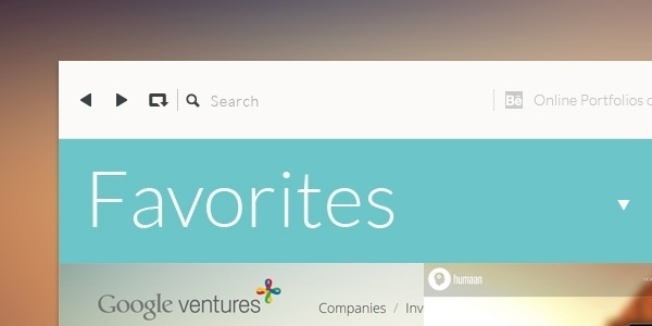 Google Chrome Project on the Behance Network #design #interface #google #uix #browser #chrome