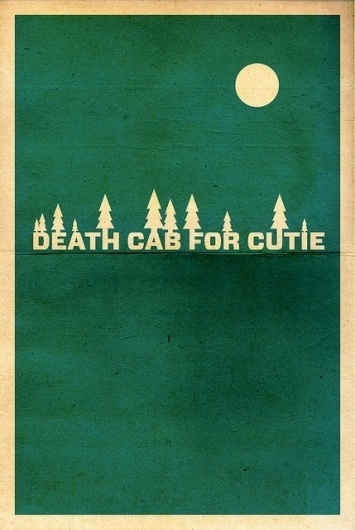 All sizes | Death Cab for Cutie | Flickr - Photo Sharing! #cutie #band #cab #for #poster #minimalist #death