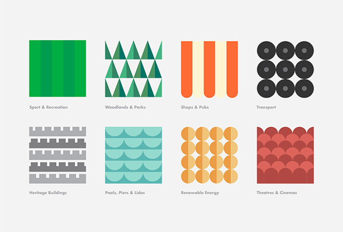 The Community Shares Company by Fieldwork #graphic design #icons #colourful #shapes