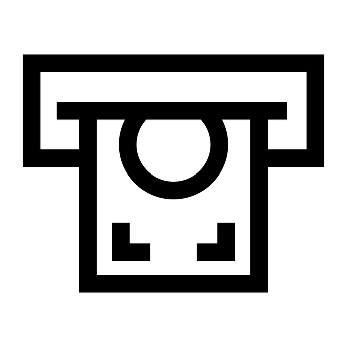 See more icon inspiration related to atm, money, cash point, cash machine, electronics, card, machine and business on Flaticon.