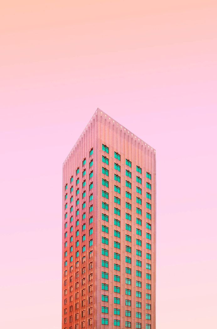 Minimalist and Colorful Architecture Photography by Simone Hutsch