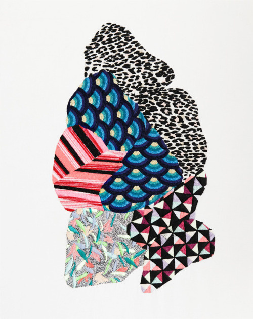 JAZMIN BERAKHA #pattern #jazmin #embroidery #illustration #art #fashion