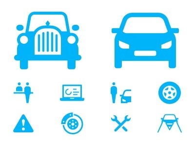 Dribbble_upload_img_cars #oldtimer #pictogram #icon #symbol #car