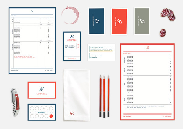 Esplanade // by Hardhat #branding #new zealand #restaurant #italian #printwork #hardhat