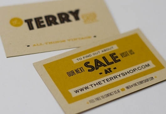 The Terry Shop – Ed Nacional / Graphic Designer / Brooklyn, NY #print