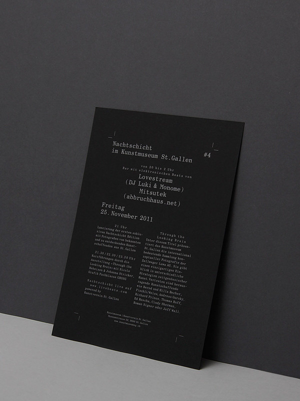 Kasper Florio #flyer #black #typography