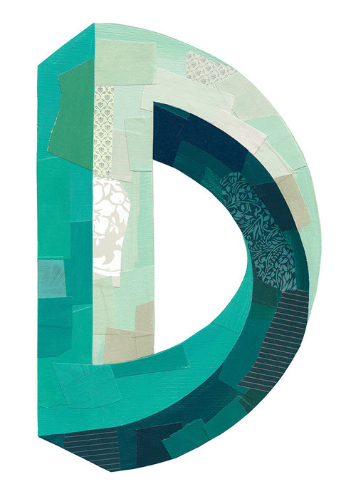 "D" by Darren Booth. Vote for it on The Type Fight. #type