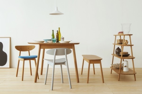Cobrina - Beautiful Warm Wood Furniture Collection by Torafu Architects #interior #collection #warm #wood #furniture