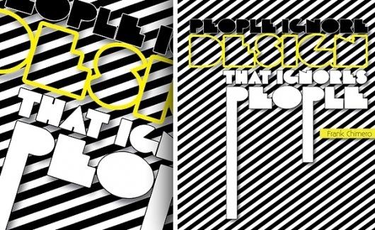 Quotes on Design - Typography on the Behance Network #inspirational #modern #quote #print #design #poster #typography