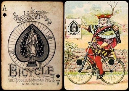bicycle-as.jpg 436×306 pixels #pattern #card #playing #vintage #typography