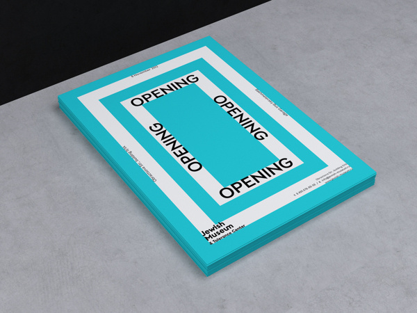 Jewish Museum #print #flyer