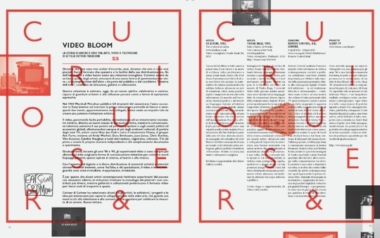 The Last Issue of Dude #mauro #red #dude #graphic #warm #massimiliano #editorial