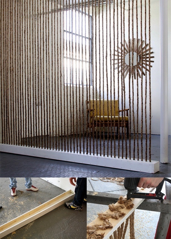 #DIY #rope #wall