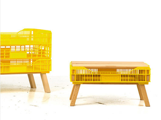 merry crate table 01 #crate #furniture #table #recycled