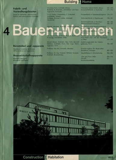 Bauen+Wohnen: Volume 02, Issue 04 | Flickr - Photo Sharing! #swiss #design #graphic #cover #grid #bauen+wohren #magazine #typography