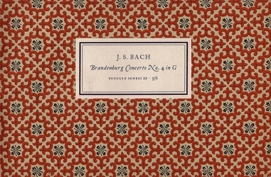 Penguin Scores no. 22: 1954 | Flickr - Photo Sharing! #design #graphic #book #cover #tschichold #jan #music #patterns