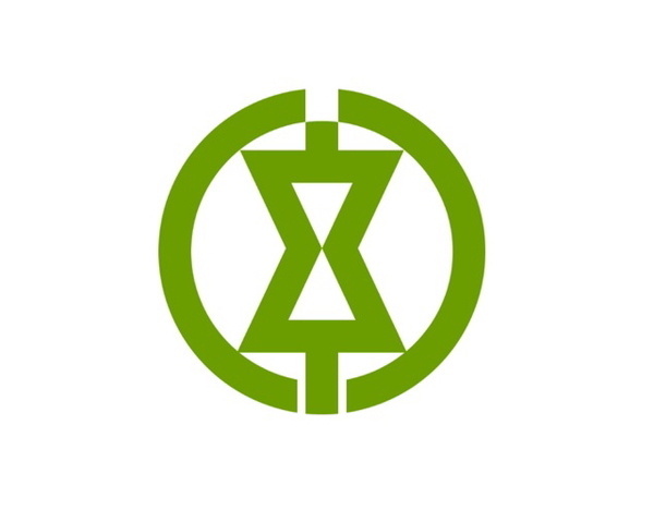 Kanji town logo, Japan #logo