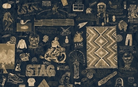 STUDIO #lettering #design #stag #illustration #drawn #type #hand