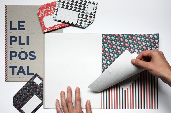 The Pli Postal Stationary #pattern