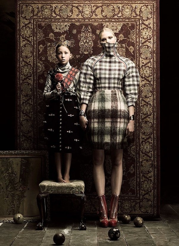 Artistic fashion story – "Your Majesty" in Flare Magazine #fashion #artistic #story #art