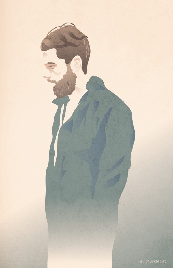 Self Portrait on Behance #self #skin #portrait #tone