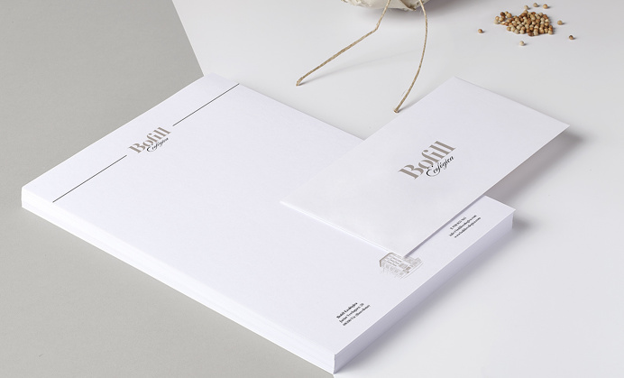 bofill ecologica branding packaging meat food package salami carne beautiful gold deluxe luxury business card identity inspire logo logotype