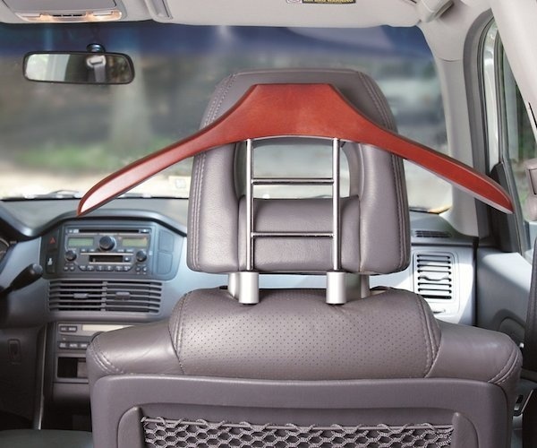 Car Butler Wood Hanger From Maxsa #hanger #car #gadget