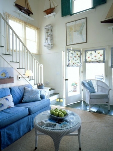 Nautical » theLENNOXX (4) #blue #sofa