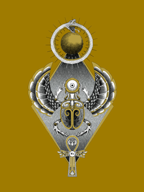 Nomad Secret societies - Scarab illustration