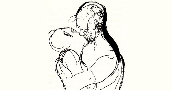 Illustration from An ABZ of Love Kurt Vonnegut's favorite vintage Danish guide to sexuality