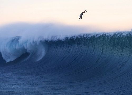 Nut up andÂ Make a ResolutionÂ to do something that scares you #fly #surf #wave