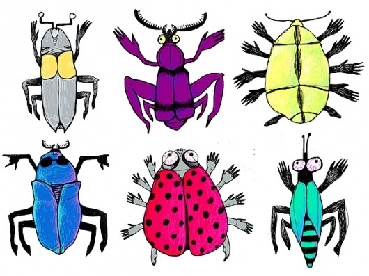 or_cocktail on the Behance Network #insectsvanifatieva